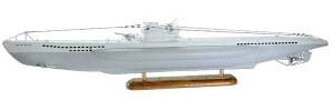 German Submarine Type  VII b RC Model Kit ABS 1:60