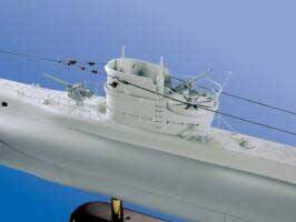 U-Boot Typ VIIb RC Modellbausatz tauchfähig ABS 1:60