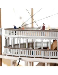 Robert E.Lee Mississippi Raddampfer Baukasten 1:150