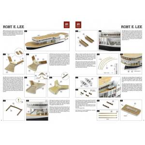 Robert E.Lee Mississippi Raddampfer Baukasten 1:150