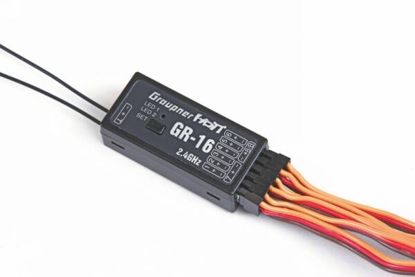 8 Kanal Empfänger GR-16 HoTT