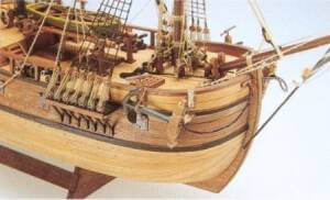 Bark Endeavour ShipModel Kit 1:100