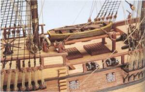 Bark Endeavour ShipModel Kit 1:100