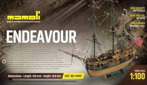 Bark Endeavour ShipModel Kit 1:100