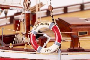Norwegian salvage cutter Colin Archer RS1 RC Model Kit 1:15 wood