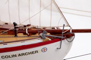 Norwegian salvage cutter Colin Archer RS1 RC Model Kit...