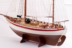 Norwegian salvage cutter Colin Archer RS1 RC Model Kit 1:15 wood
