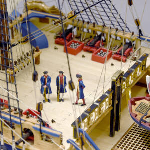 French Line War Ship Soleil Royal Model Ship Kit 1:72