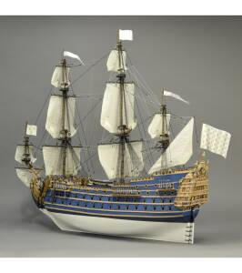 French Line War Ship Soleil Royal Model Ship Kit 1:72