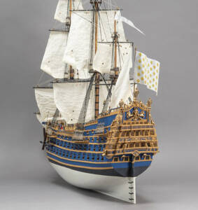 French Line War Ship Soleil Royal Model Ship Kit 1:72