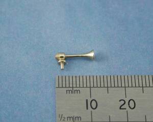 Signalhorn Metall 4x11 mm