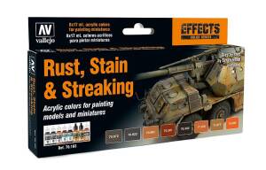 Color Set Rust,Stain and Streaking