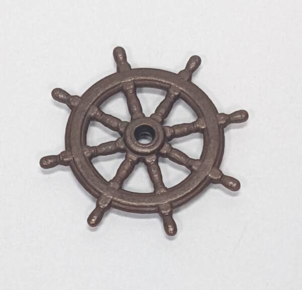 Ruderrad Metall brüniert 20 mm
