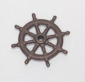 Ruderrad Metall brüniert 20 mm