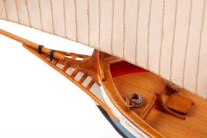 French Sailing Boat Le Martegaou Model Kit 1:80