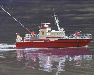 Feuerlöschboot FLB-1 ABS Baukasten 1:25