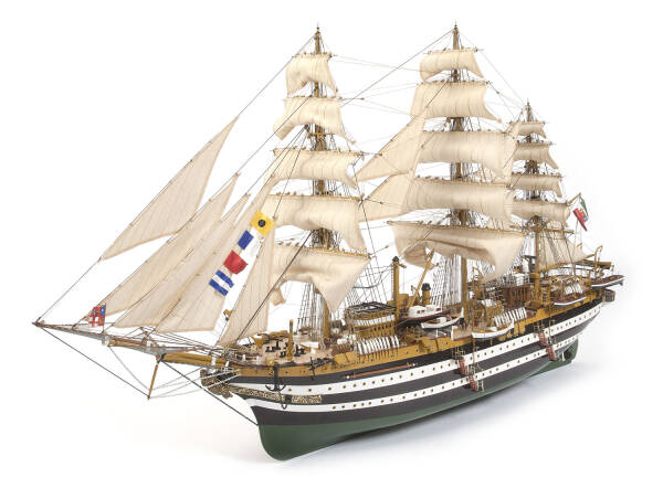 Segelschulschiff Amerigo Vespucci Bausatz 1:100