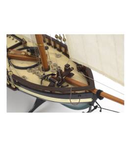 American Schooner Virginia 1:40 Model Ship Kit
