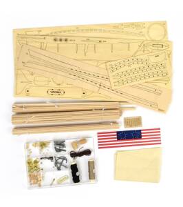 American Schooner Virginia 1:40 Model Ship Kit