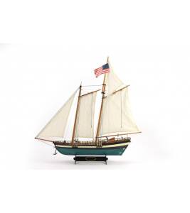 Schoner Virginia Schiffsmodell Baukasten 1:40