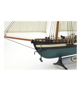 American Schooner Virginia 1:40 Model Ship Kit