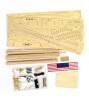 American Schooner Virginia 1:40 Model Ship Kit