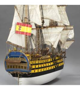 spanisches Linienschiff Santa Ana Baukasten
