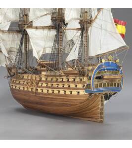 spanisches Linienschiff Santa Ana Baukasten