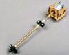 Slack pusher for model sailboats
