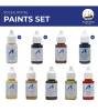 Paints Set for Ship Model Soleil Royal
