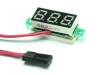 Mini digital voltmeter 3-30V