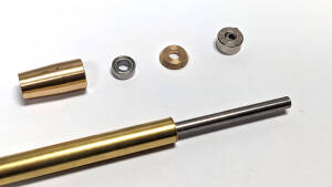 Lagerköcher 8mm mit Kugellager