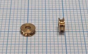 Brass Pulley 4mm