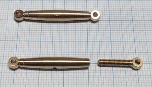 Shroud Turnbuckle M3 x 33/55