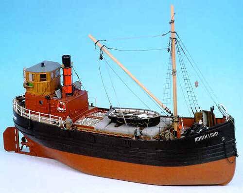 Coaster "North Light" GFK Ship Model Kit 1:32