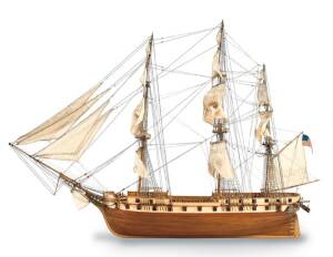 Amerikanische Fregatte U.S. Constellation Bausatz 1:85