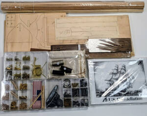 American Frigate "U.S. Constellation" Ship Model Kit 1:85