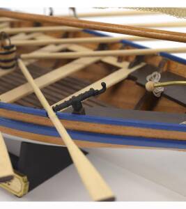 HMS Bountys Jolly Boat. 1:25 Wooden Model Ship Kit