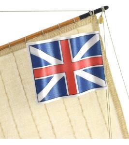 HMS Bountys Jolly Boat. 1:25 Wooden Model Ship Kit