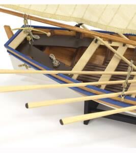 HMS Bountys Jolly Boat. 1:25 Wooden Model Ship Kit