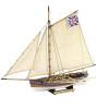 HMS Bountys Jolly Boat. 1:25 Wooden Model Ship Kit