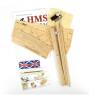 HMS Bountys Jolly Boat. 1:25 Wooden Model Ship Kit