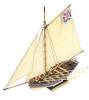 HMS Bountys Jolly Boat. 1:25 Wooden Model Ship Kit