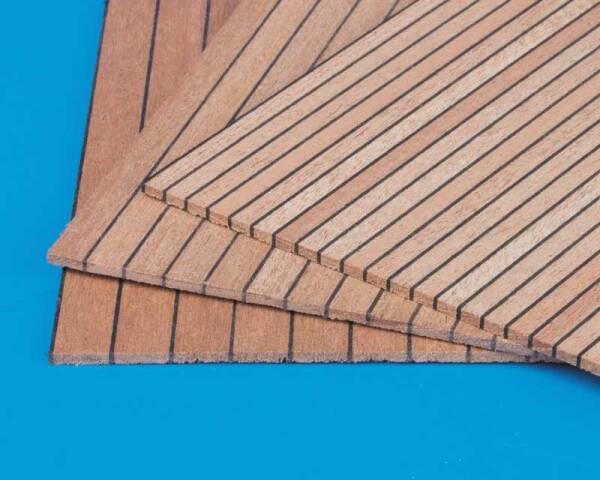 Bootsdeck Mahagoni 7mm