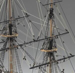 English Frigate  H.M.S. Greyhound