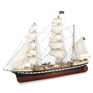 Segelschulschiff Belem Modellschiff Bausatz 1:75