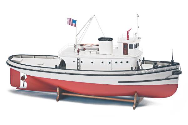 USS Hoga YT146 Fleet Tug Model Ship Kit 1:50