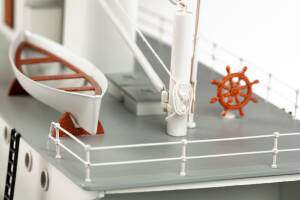 USS Hoga YT146 Fleet Tug Model Ship Kit 1:50