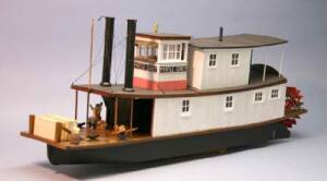 Myrtle Corey River Steam Towboat ABS 1:20 Kit