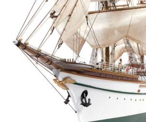 Segelschulschiff Gorch Fock Modellschiff Baukasten 1:95